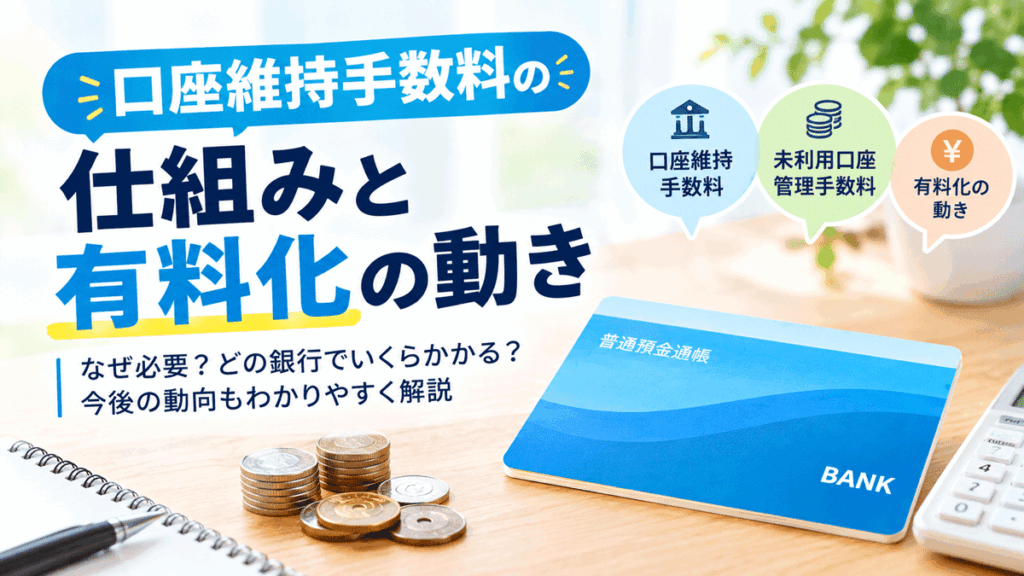 口座維持手数料とは？