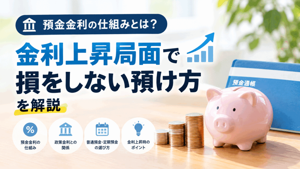 預金金利の仕組みとは？