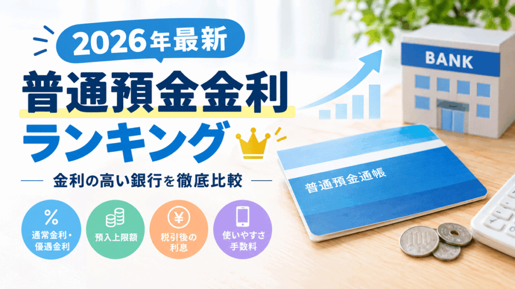 普通預金金利ランキング