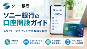 ソニー銀行の口座開設ガイド